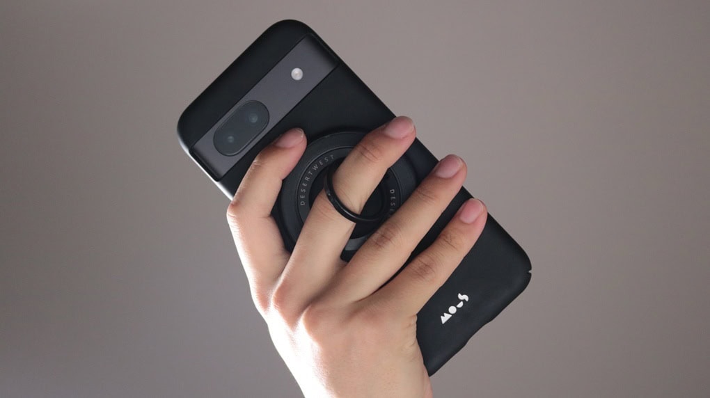 スマホリングで安定感が増す