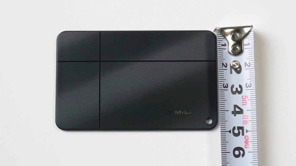 MiCardの高さ
