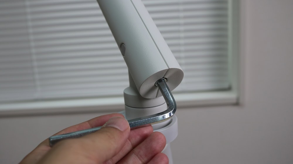flo monitor armのアームの調整