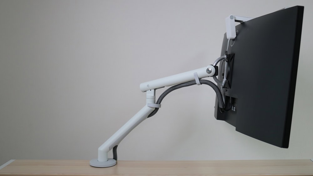 flo monitor arm設置後