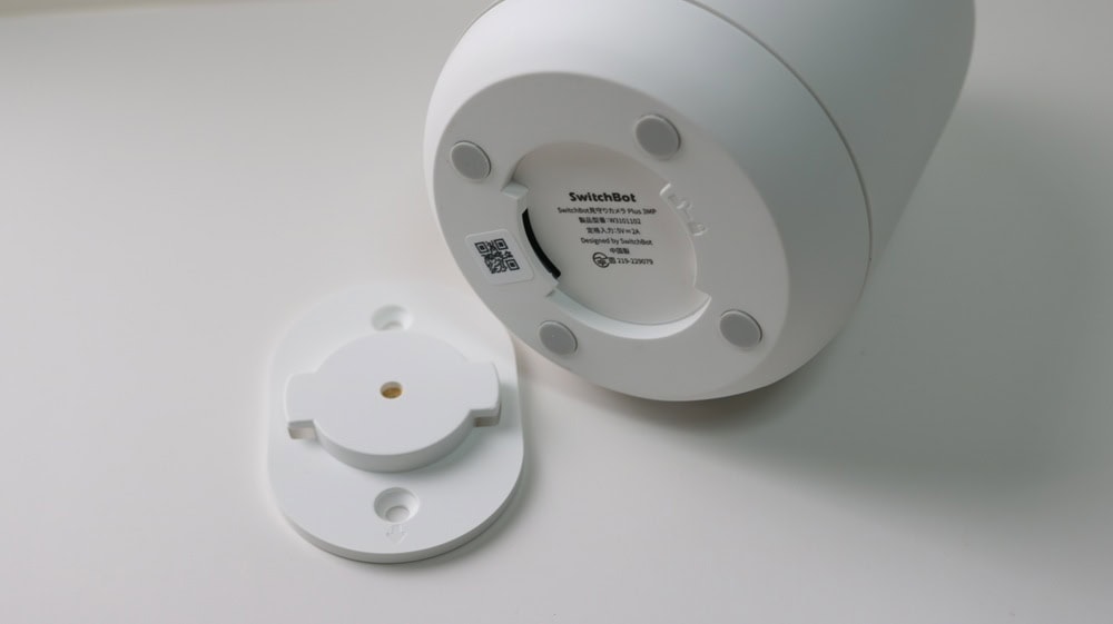 SwitchBot見守りカメラPlus 3MPの取り付け台座