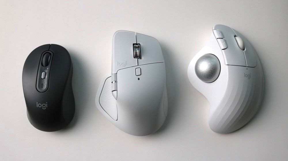 Logicool製マウスとの大きさ比較