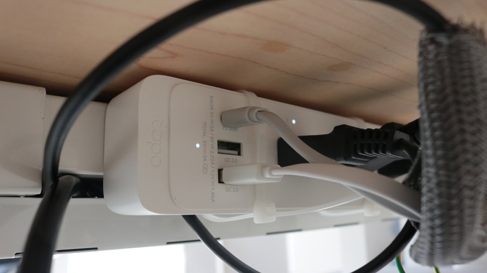 USB付の電源タップ