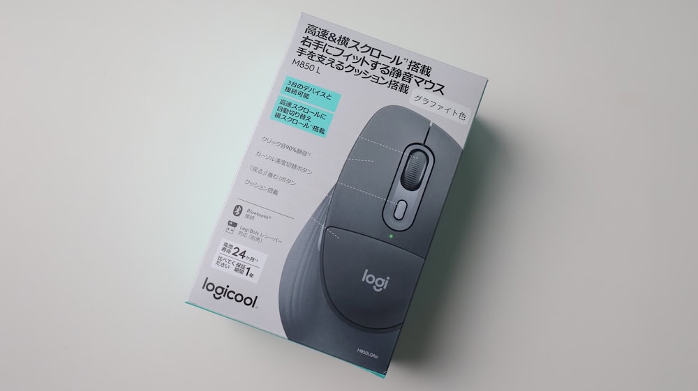 M850の外箱